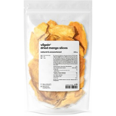 Vilgain Mango sušené plátky 250 g – Zboží Mobilmania