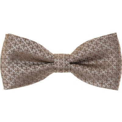 Avantgard Motýlek s kapesníčkem 575-81387 béžová – Zboží Dáma