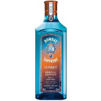 Bombay Sapphire Sunset Gin 43% 0,5 l (holá láhev)