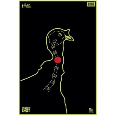 Tréninkový lovecký terč Pro-Shot SplatterShot® 12 x 18´´ - Krocan, 8ks – Zboží Dáma