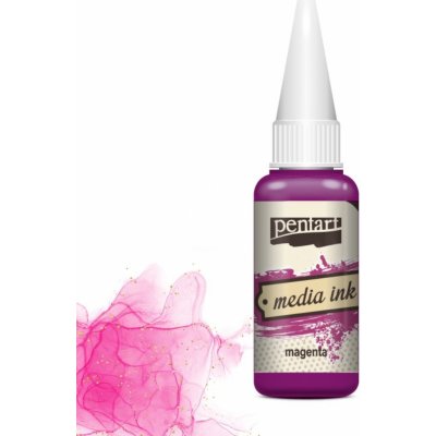 Pentart Alkoholový inkoust 20 ml PURPUROVÁ – Zboží Dáma