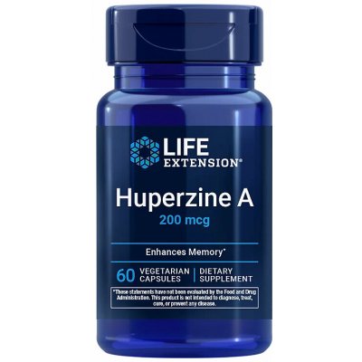 Life Extension Huperzine A 60 vegetariánských kapslí 200 mcg – Hledejceny.cz