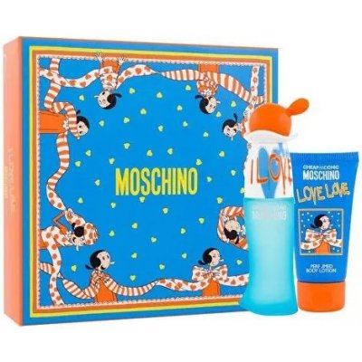 Moschino Cheap & Chic I Love Love EDT ve spreji 30 ml tělové mléko 50 ml – Zbozi.Blesk.cz