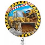 Procos EKO Papírové talíře Stavební stroje 23cm – Zboží Dáma
