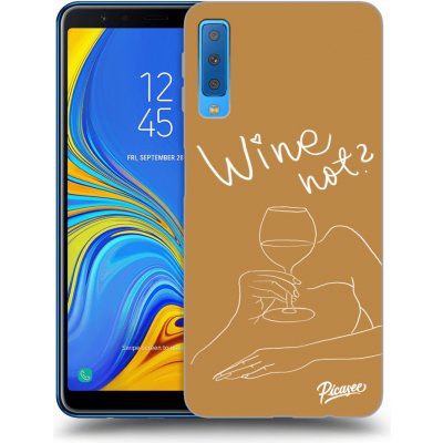 Pouzdro Picasee ULTIMATE CASE Samsung Galaxy A7 2018 A750F - Wine not – Zbozi.Blesk.cz