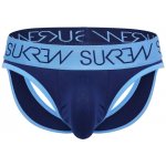 Tanga Sukrew V-Thong Marine modrá pánská tanga/jocksy – Zboží Dáma