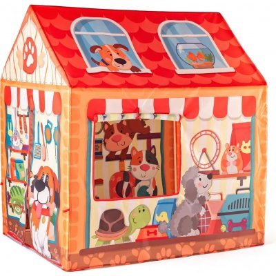 Woody dětský stan domeček Pet Shop – Zboží Mobilmania