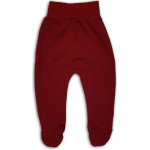 Jožánek Bavlněné polodupačky bordo – Zboží Dáma