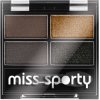 Miss Sporty Studio Colour Quattro Eye Shadow oční stíny 414 100% Smokey 3,2 g