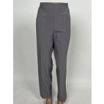 Dawidek Dámská společenské kalhoty ABY šedé šedé – Zboží Dáma