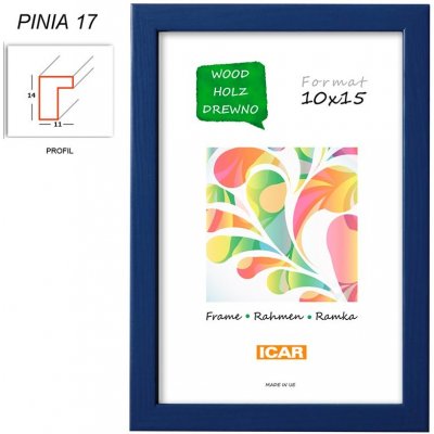 Fotorámeček 15x21 PINIA 17 tm.modrý – Zboží Živě