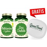 Greenfood Nutrition Methionin + Cysteine 90 kapslí + Zinc Chelate 60 kapslí – Hledejceny.cz