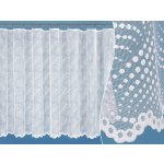 Žakárová záclona - vlnky - vzor 107182 - 170 cm – Zboží Mobilmania