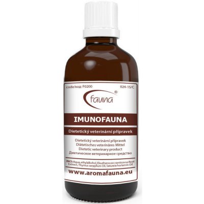 Aromafauna Přípravek imunofauna k posílení obranyschopnosti 100 ml – Sleviste.cz
