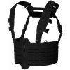 Taktická a lovecká vesta Direct Action Chest Rig Warwick Zip Front černá