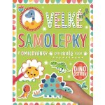 Velké samolepky a omalovánky pro malé ruce Dino ostrov – Zboží Mobilmania