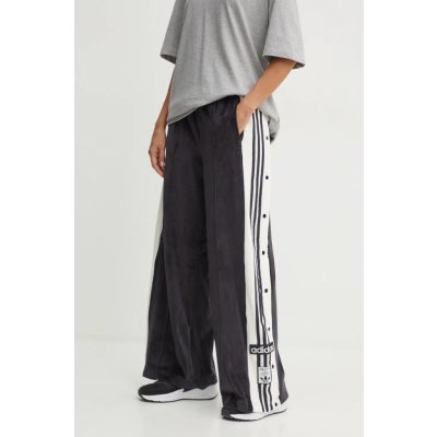 adidas Originals Adibreak Velour Track Pant dámské černá vzorované IW5586 – Zboží Dáma