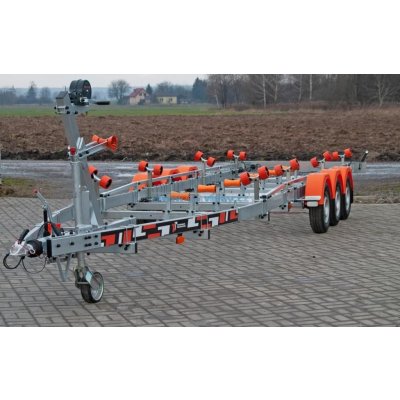 Thomas Trailers Přívěs na loď BT-3500L 3500kg nápravy 3x1750kg | Zboží Auto