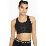 Nike Pro Dri-FIT swoosh černá – Zboží Mobilmania