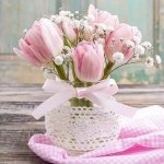 Ubrousek 33x33 cm TULIPÁNY – Zboží Mobilmania