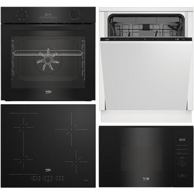 SET BEKO BBIE17300B + HII64200SFMT + BDIN38641Q + BMGB20212B – Zboží Dáma