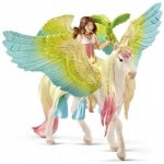 Schleich 70566 Surah s třpytivým Pegasem – Zboží Mobilmania