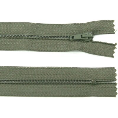 Spirálový zip no.3 nerozepínací 30cm - více barev color: 664 khaki – Hledejceny.cz