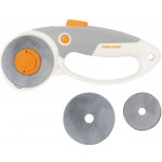 Řezací kolečko na látku Fiskars, dvě čepele 45 a 60 mm – Zboží Dáma