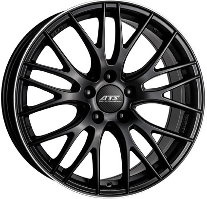 ATS Perfektion 8x17 5x114,3 ET40 black polished lip