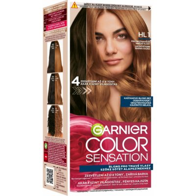 Garnier Color Sensation HL1 kaštanová blond – Sleviste.cz