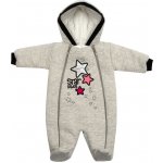 Zimní kojenecká kombinéza s kapucí Koala Star Vibes růžová – Zboží Mobilmania