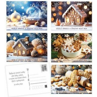 ARGUS Vánoční pohlednice 06110333-c – Zboží Dáma