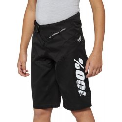 100% R CORE Youthshorts Black