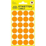 Avery Zweckform 3173 etikety 18mm 4 ks neon oranžová – Hledejceny.cz