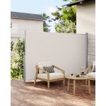 SONGMICS Boční markýza zatahovací béžová 200 x 350 cm – Zboží Mobilmania