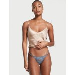 Victoria's Secret dámské klasické kalhotky Lace Bikini modré – Hledejceny.cz