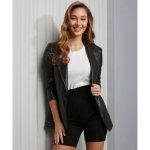 Guess dámské černé sako koženého vzhledu – Hledejceny.cz