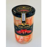 KING CRAB 100% maso Kamčatského kraba z noh 220g/165g sklo – Zboží Mobilmania