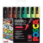Uni Posca 5M sada 8ks zemité tóny – Zboží Mobilmania