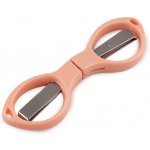 Nůžky délka 10 cm skládací Varianta: 2 pudrová, Balení: 1 ks 62304/162076/289358 – Zboží Dáma