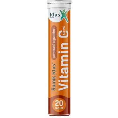 Klas Šumík Vitamin C 500 mg 20 tablet – Zboží Mobilmania