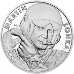 Česká mincovna Stříbrná medaile Český akrobatický letec Martin Šonka proof 29 g – Hledejceny.cz