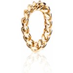 Franco Bene Řetězový prsten pozlacený 395 – Zbozi.Blesk.cz
