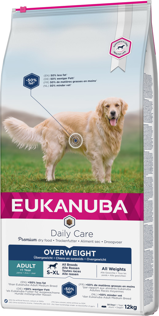 Eukanuba Daily Care Overweight & Sterilized 2,5 kg