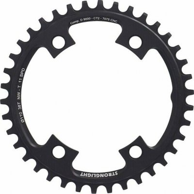 Prevodník Stronglight Gravel proShimano 110mm, 38 Z., Alu, cr, Dura Ace FC-R9000 – Hledejceny.cz