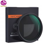 K&F Concept Fader ND 2-32x NANO 62 mm – Zboží Mobilmania