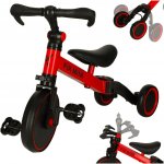 KIK Trike Fix Mini běžecká 3v1 s pedály červená – Sleviste.cz