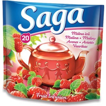 Saga čaj malina 20 x 2 g