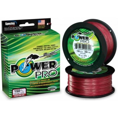 Power Pro Šňůra Červená 275m 0,32mm 24kg – Zbozi.Blesk.cz