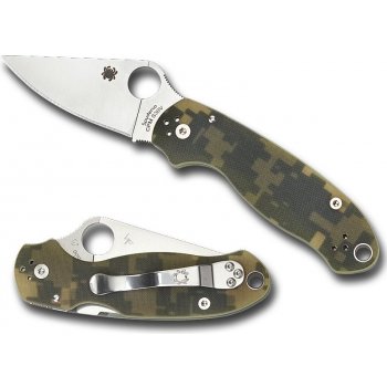 Spyderco Para 3 Camouflage zavírací nůž s klipem C223GPCMO
